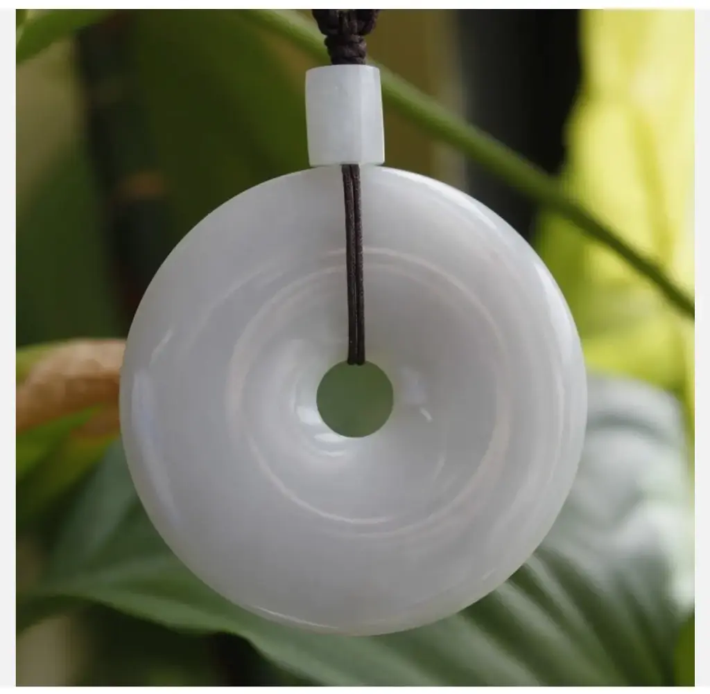 玉圈甜甜圈吊墜