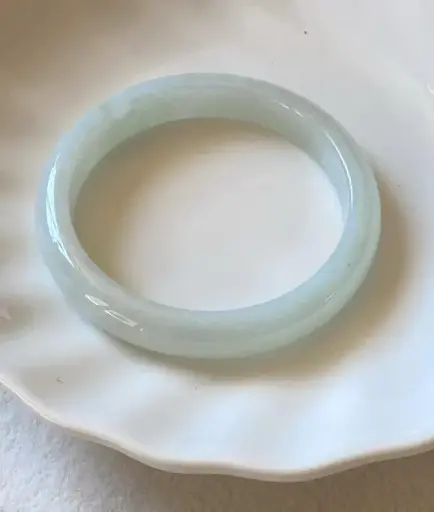 白翡翠玉鐲